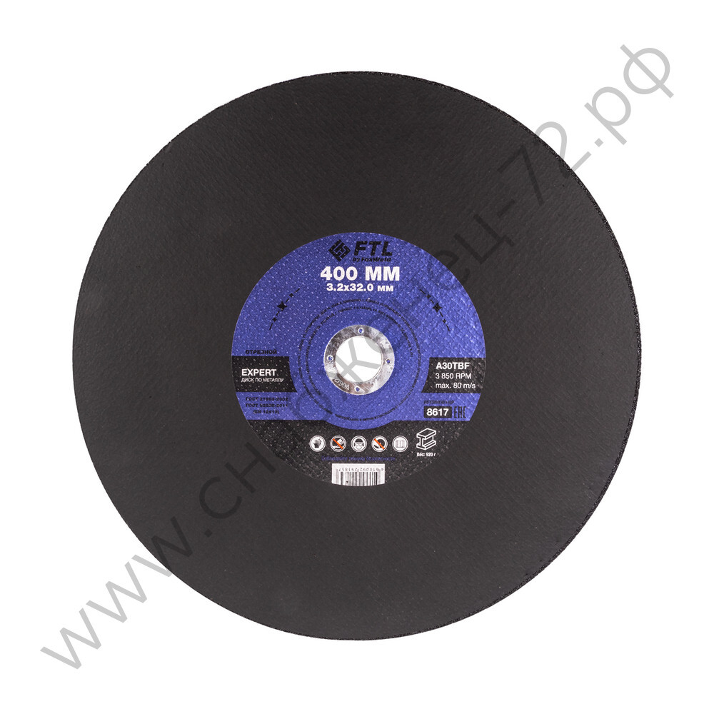 Круг отрезной по металлу FTL Expert 400 х 3,2 х 32,0 мм A30TBF