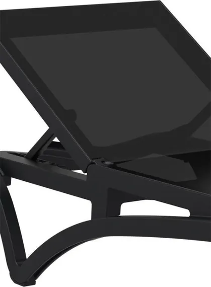 Шезлонг Pacific черный