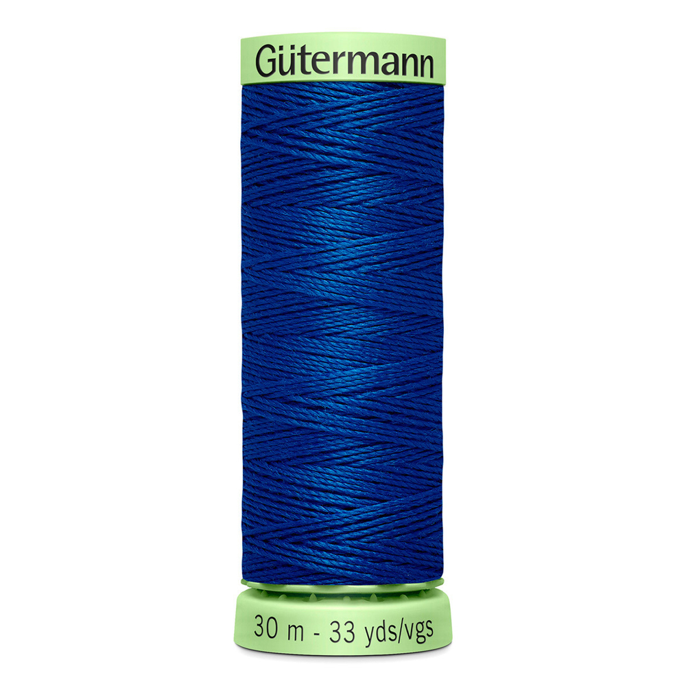 Нить Top Stitch 30/30 м для декоративной отстрочки, Gutermann, 214 т.лазурный