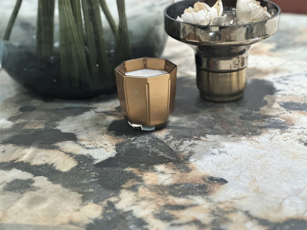 Стол М-City DISAUR Алонсо (Alonso) 200 Tl-137, Испанская керамика, Медный каркас