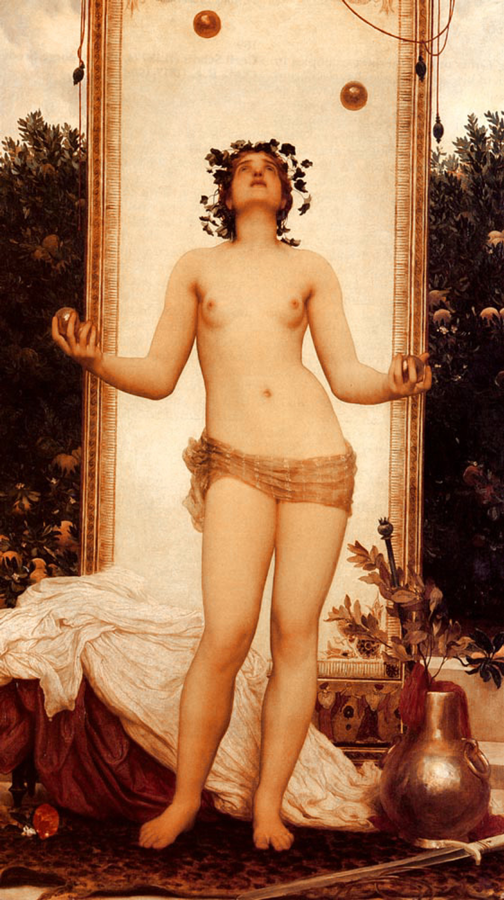Lord Frederick Leighton (1830-1896) - эротическое искусство британского художника Лорда Фредерика Лейтона