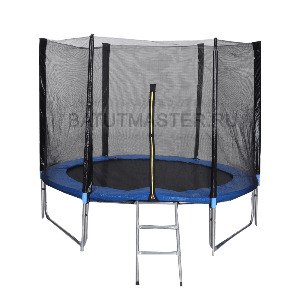 Батут для дачи с сеткой и лестницей, диаметр 12 футов B-15718