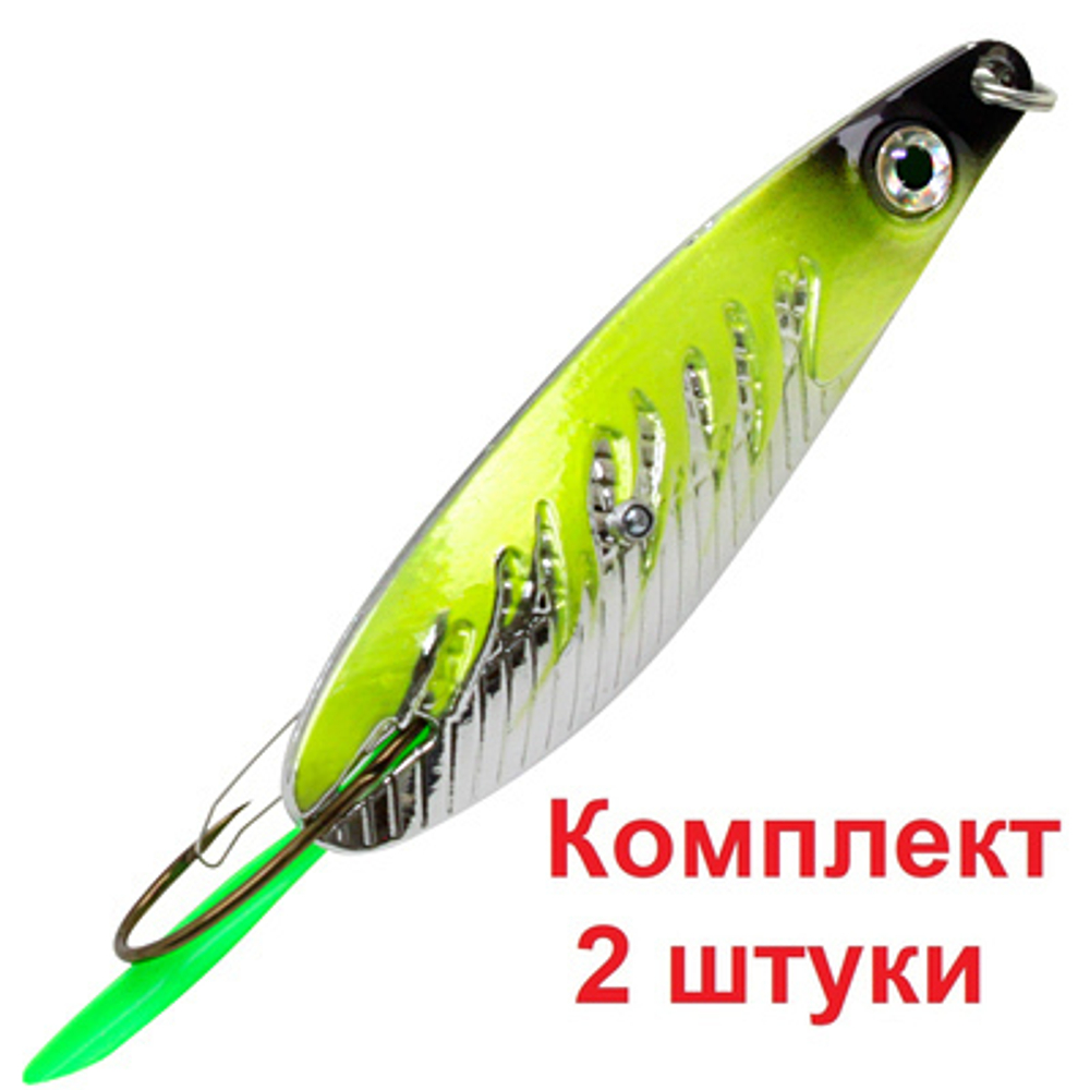 Блесна для рыбалки колебалка НЕРКА FIRE 26 г.