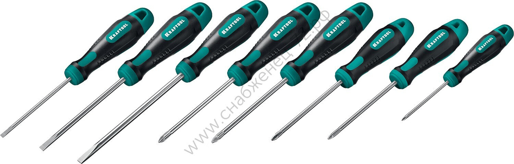 KRAFTOOL Х-Drive-8 8 шт, Набор отверток (250081-H8)