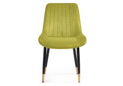 Стул на металлокаркасе Seda 1 khaki / gold / black