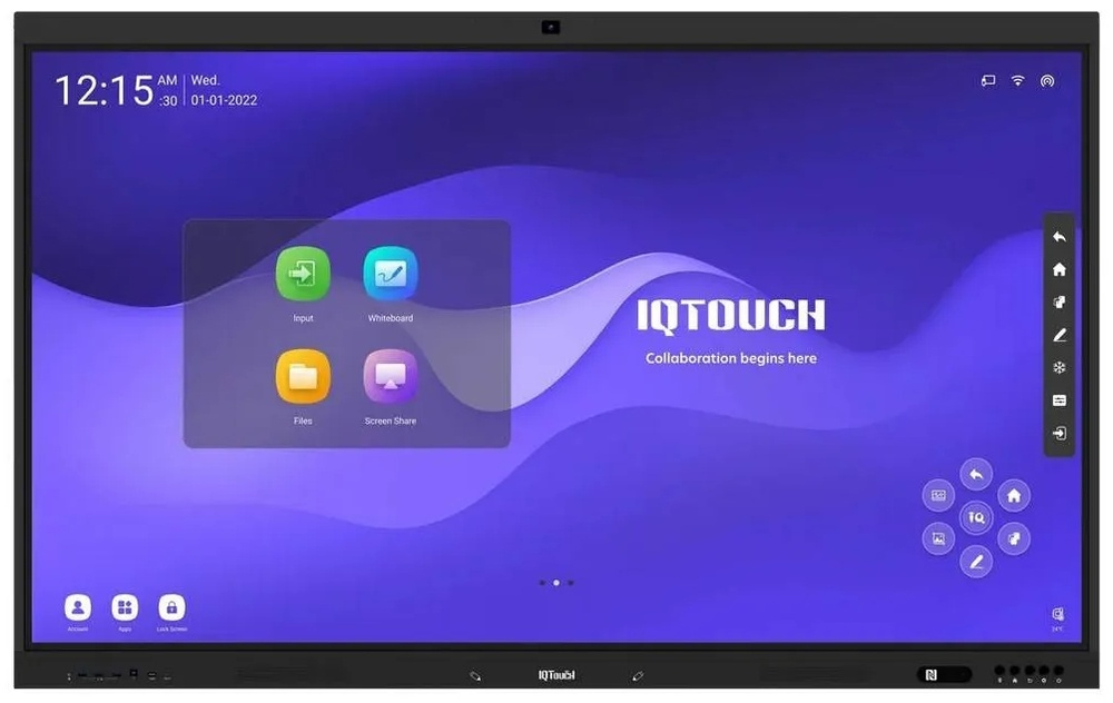 Интерактивная панель IQTouch TE1200 PRO 75 дюйм