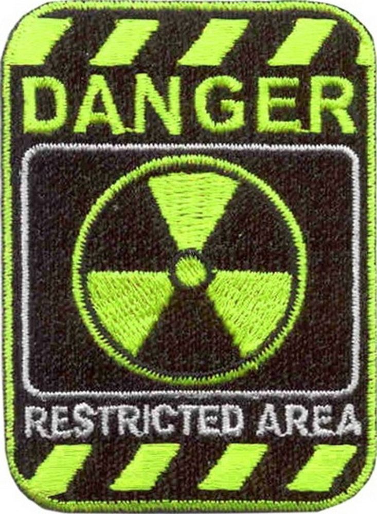 Нашивка Danger Biohazard (зел.)