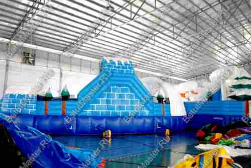 Надувной наземный аквапарк «Морское царство» 15*15*6 м