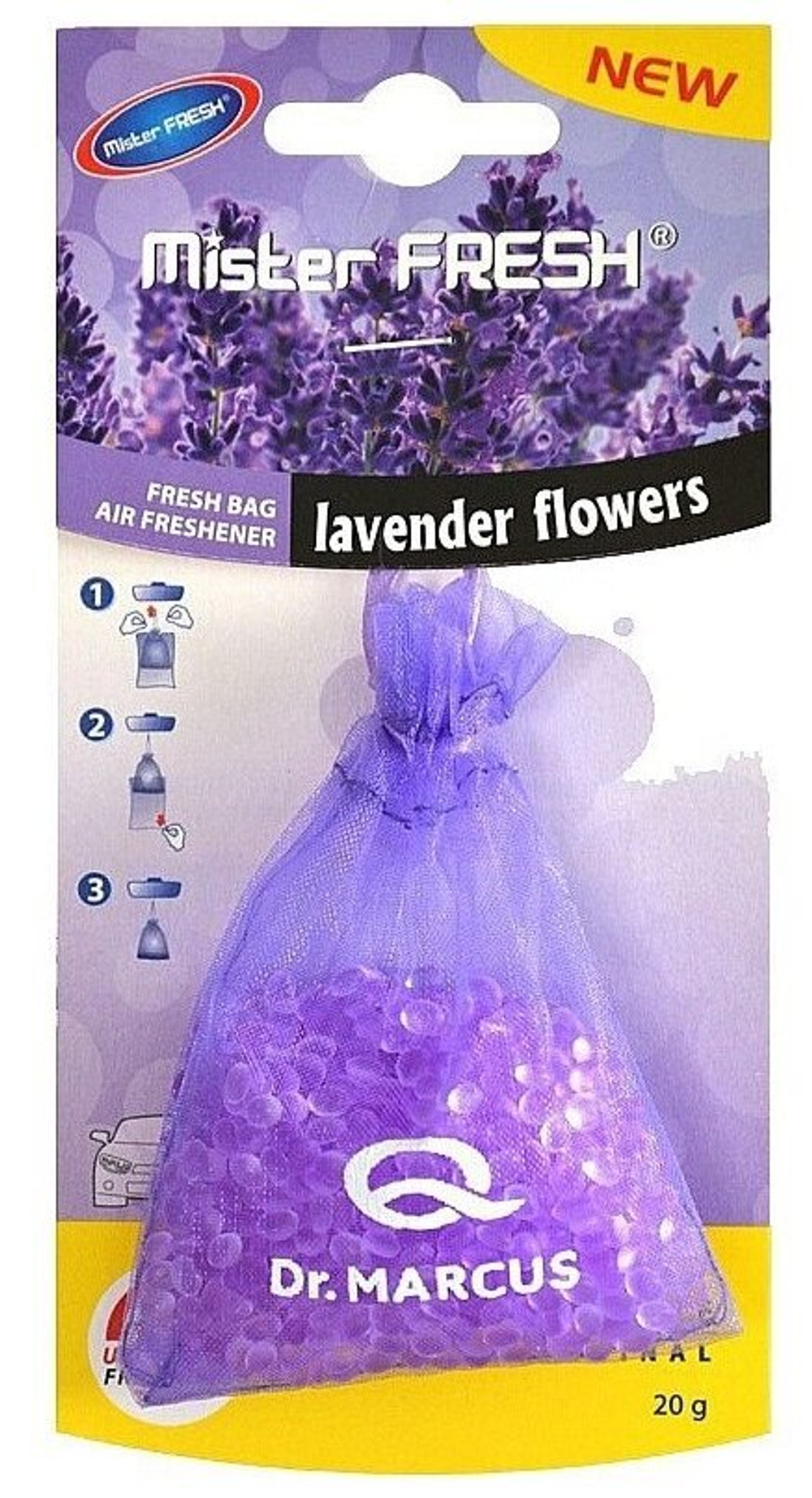АРОМАТИЗАТОР В МЕШОЧКЕ DR.MARCUS FRESH BAG ECO LAVENDER 20G