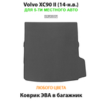 Коврик ЭВА в багажник для Volvo XC90 II (14-н.в.) для 5-ти местного авто