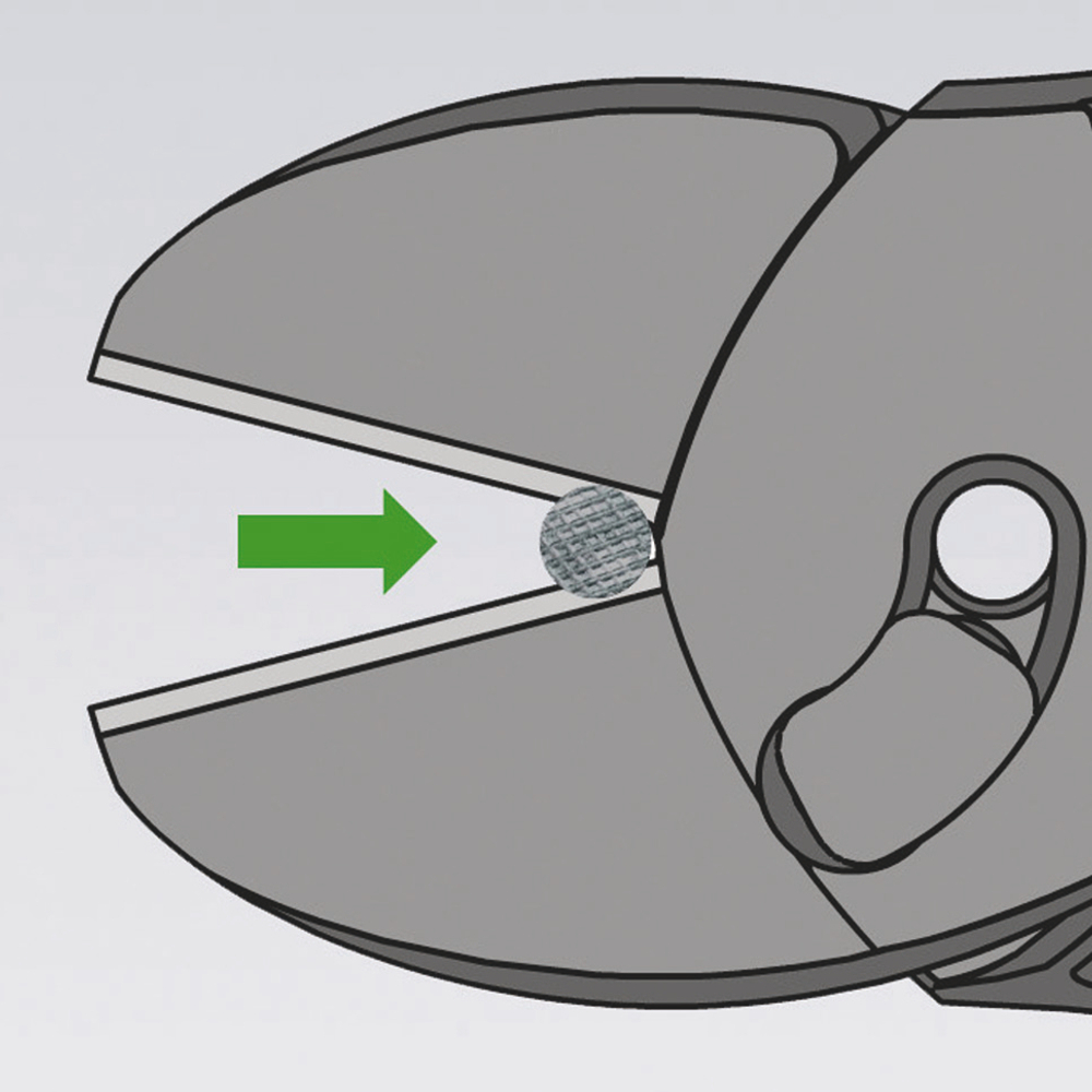 KNIPEX TwinForce® черненые 180 мм 7372180