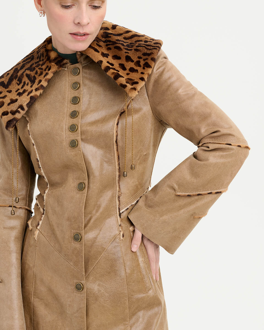 Пальто из овчины