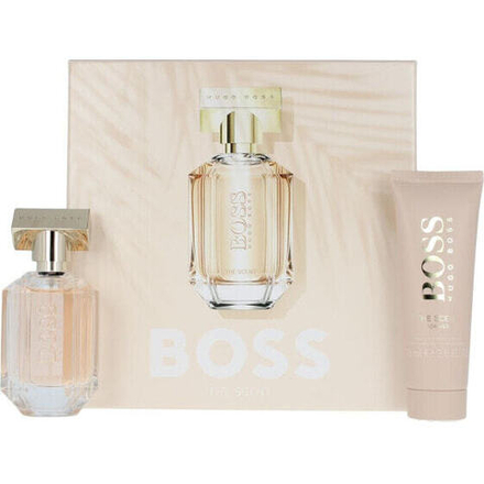 Парфюмерные наборы Женский парфюмерный набор Hugo Boss-boss THE SCENT FOR HER EDP 2 Предметы