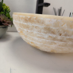 Раковина из оникса Bowl Yellow Marmo BO-63041 40*40*15 20