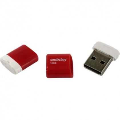 16GB USB Smartbuy LARA red