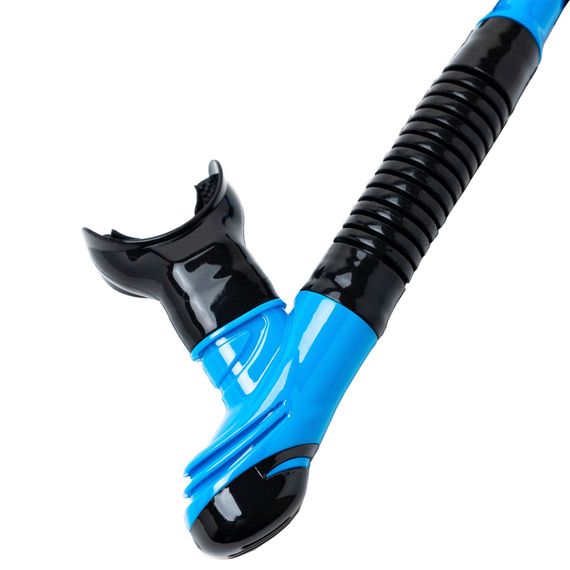 Трубка Marlin Dry Duo синий/черный
