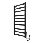 Полотенцесушитель электр. Azario PALERMO 53х100, Черный