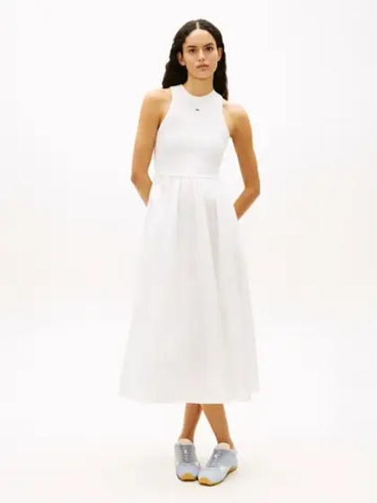 Платье женское TOMMY JEANS TJW RIB POPLIN TANK