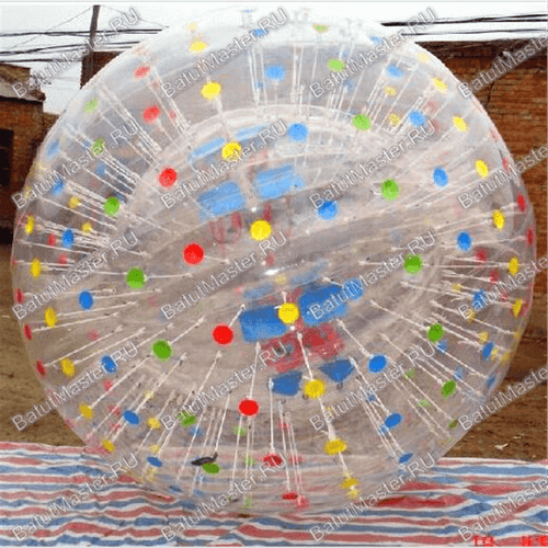 Водный зорб "Неутопайка" ПВХ, диаметр 2.8 м