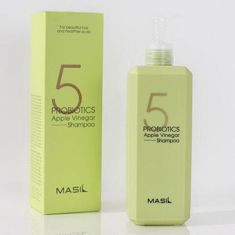 Шампунь от перхоти с яблочным уксусом Masil 5 Probiotics Apple Vinergar Shampoo, 500 мл
