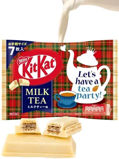 Батончики японский КитКат "Чай с молоком" 127 г
