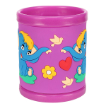 Кружка детская 9,5 см 10х8 см материал PVC, 6 видов микс, с-30946
