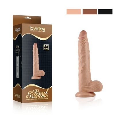 Фаллоимитатор Lovetoy на присоске (24×3,8 см)