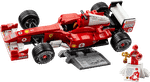 Конструктор LEGO Icons 11375 Ferrari F2004 & Michael Schumacher