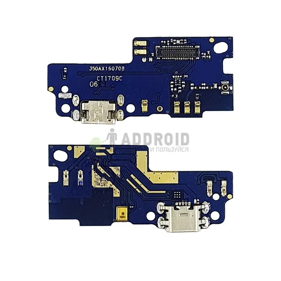 Нижняя плата для Xiaomi Mi Max с разъемом зарядки (usb) и микрофоном