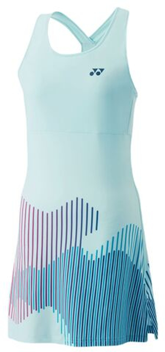 Теннисное платье Yonex US Tennis - небесный