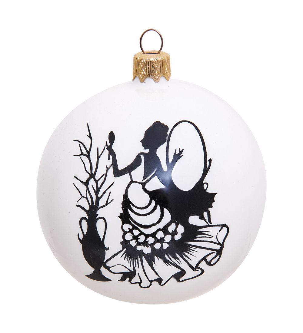 Элита НФШ-1035/1 Ел. украшение Шар «Дама» 85 мм