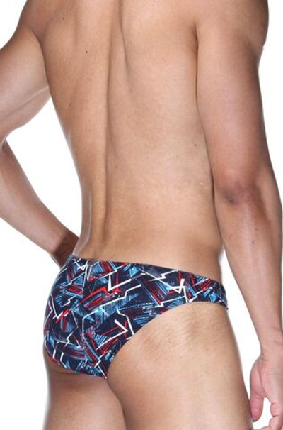 Темно-синие слипы с принтом (Размер: XL) (Цвет: темно-синий)