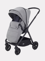 Коляска детская MOWBaby "MOVE" MB401 2 в1 Silver
