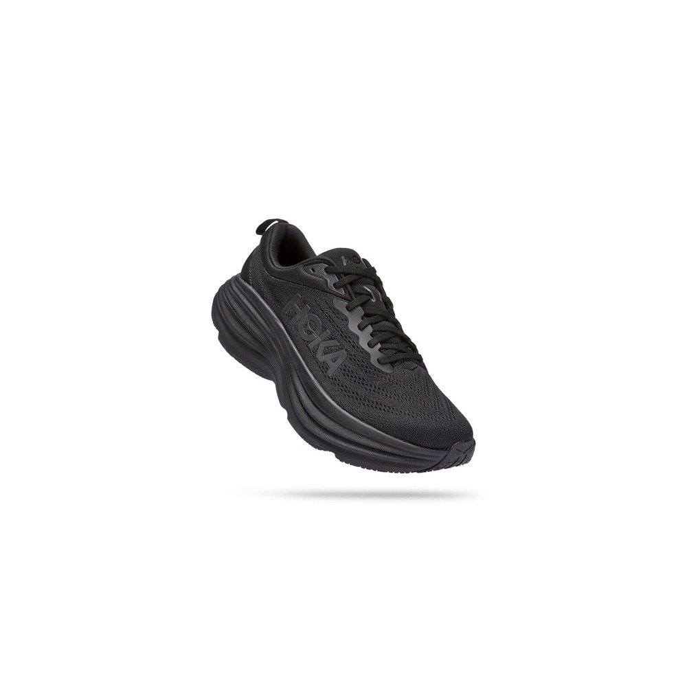 Кроссовки мужские HOKA M BONDI 8 X-WIDE Black / Black