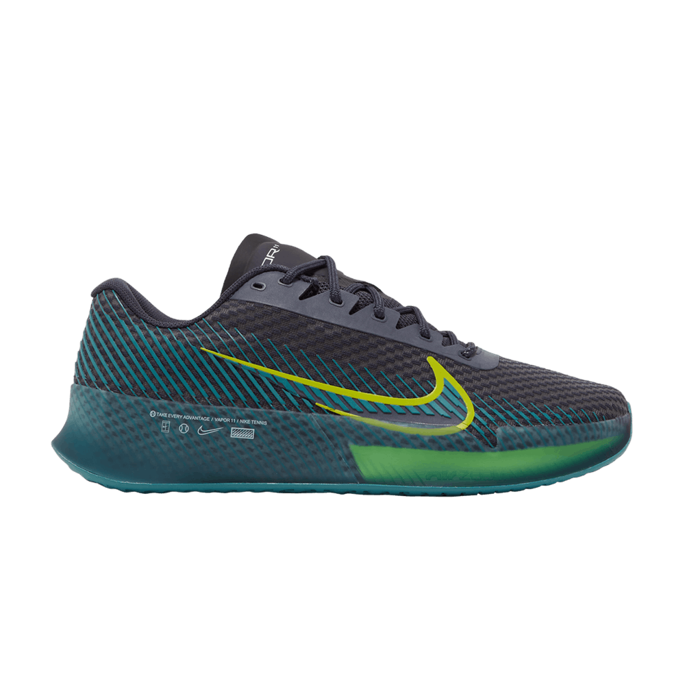 Кроссовки Nike Air Zoom Vapor 11 Hc "Black Bright Cactus"