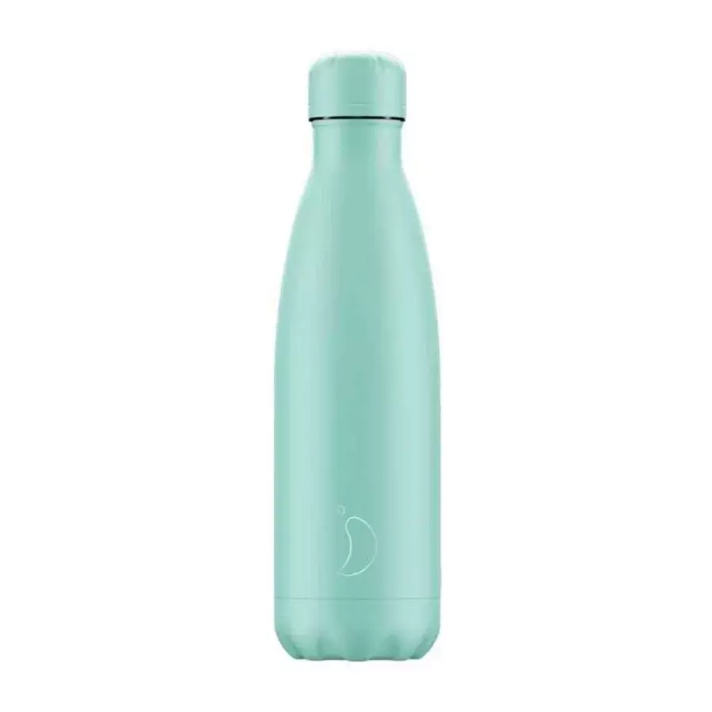 Chilly's Bottles - Термобутылка Pastel 500мл Зеленый / артикул   B500PAAGR  / GTIN 604947808790