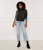 Хлопковый свитер донский Pinko - графитовый(104468 A277)