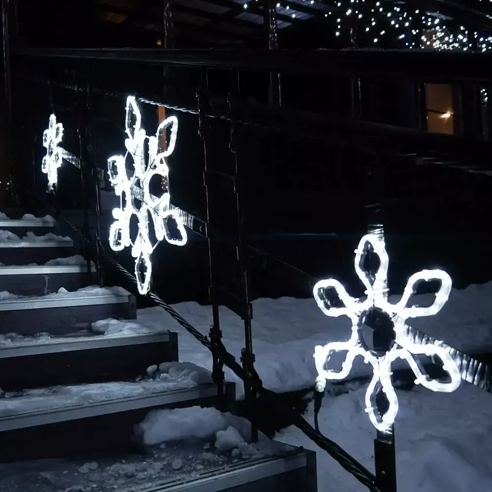 Светодиодная Снежинка