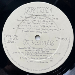 Винтажная виниловая пластинка LP Phil Collins Face Value (Англия 1981)