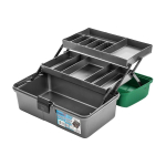 Ящик для инструментов Helios двухполочный зеленый (T-HS-2TTB-G)