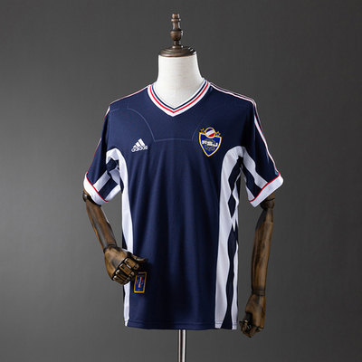 Домашняя ретро-форма сборная Югославии 1998