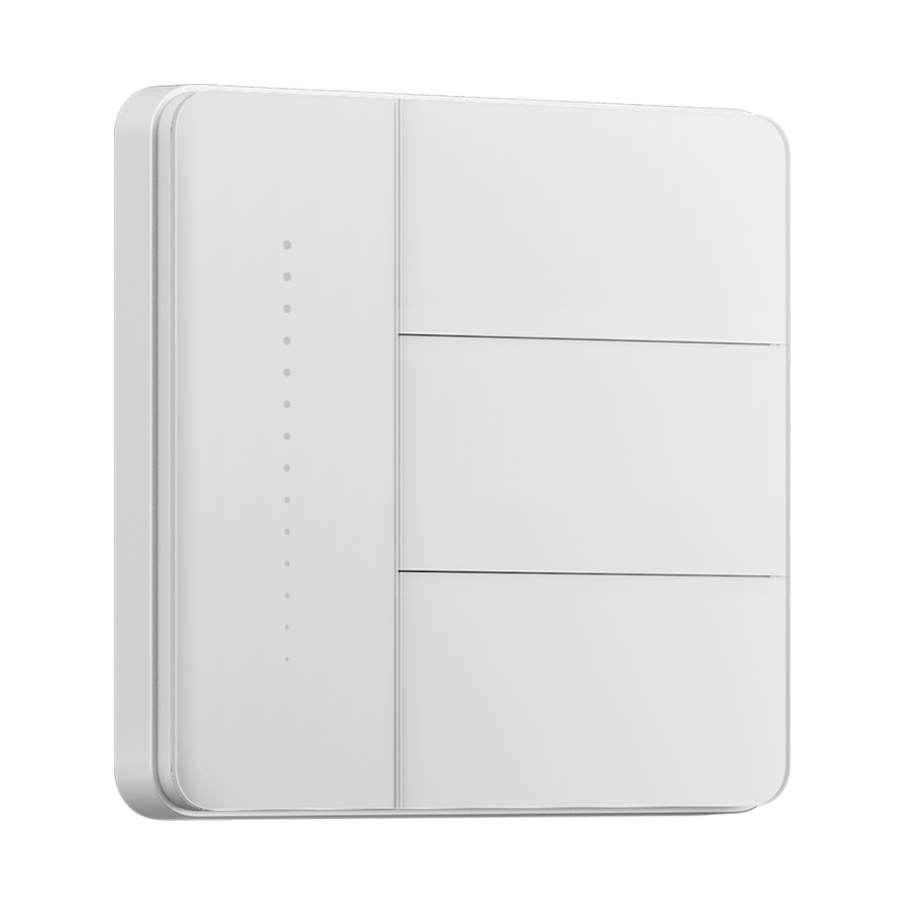 Умный настенный выключатель трехклавишный Aqara Z1 Pro white