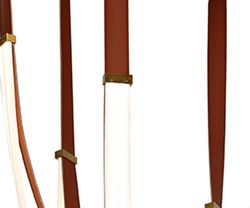 Kink Light 07689-120+150+180,04 Подвес Лирд коричневый