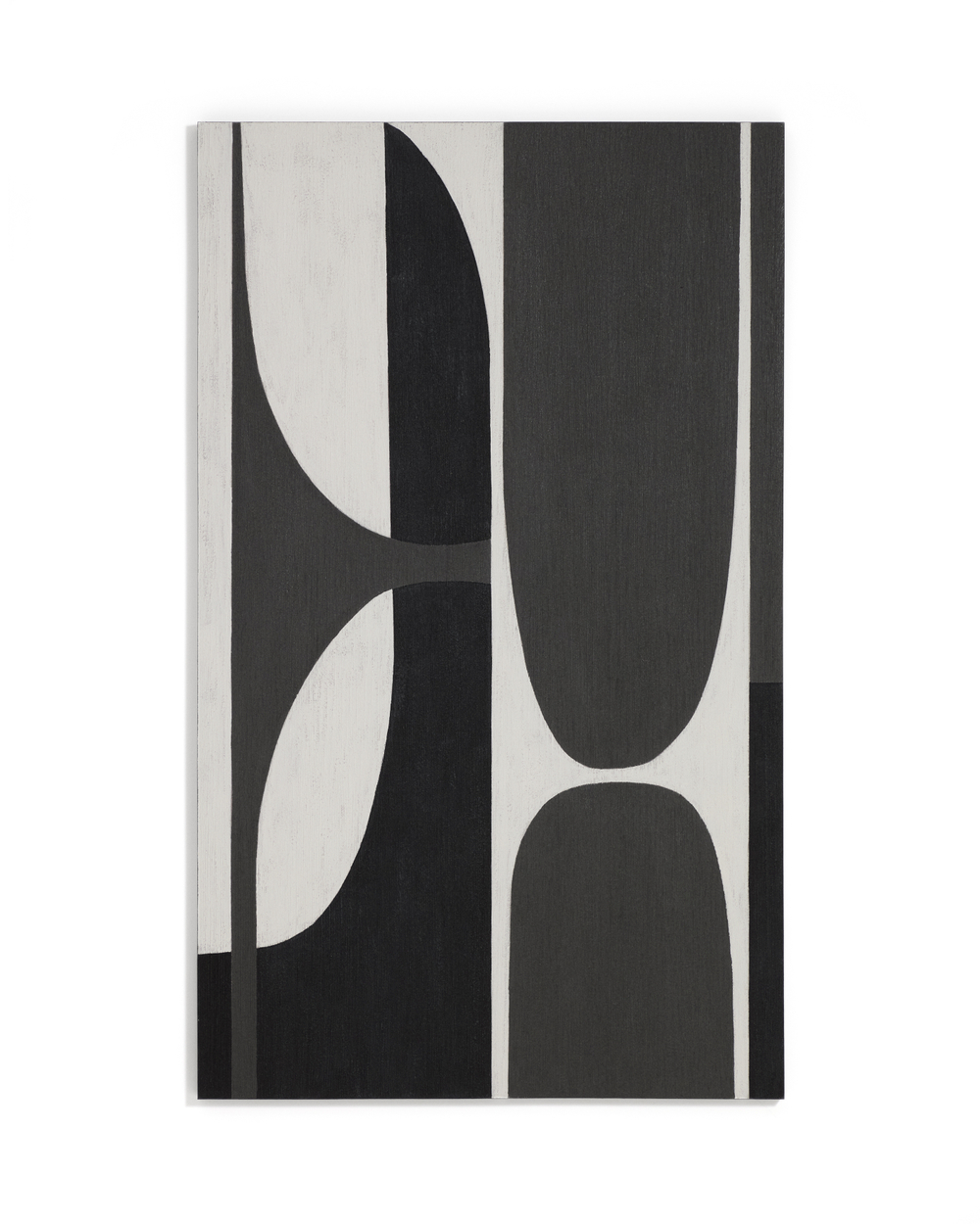 Абстрактная черно-белая картина Onure, 120 x 200 см