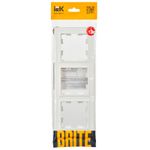BRITE Рамка 3-местная РУ-3-БрБ белый IEK