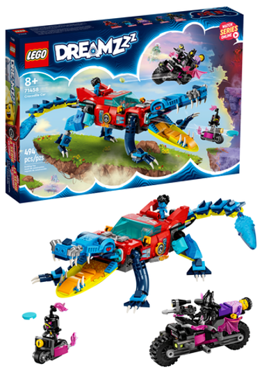 Конструктор LEGO DREAMZzz Автомобиль-крокодил 71458