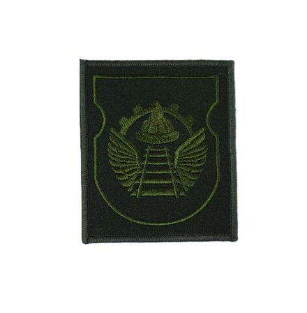 Шеврон вышитый батальона ЖДВ Мехбат полевой на липучке