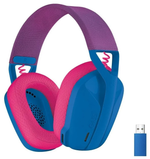 Беспроводная компьютерная гарнитура Logitech G G435, Blue And Raspberry