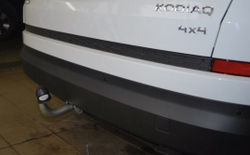 Фаркоп оцинкованный Galia S120A для Skoda Kodiaq 2WD, 4WD 2017-(паспорт и сертификат в комплекте)(без электрики)