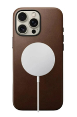 Накладка Nomad Traditional Leather Case With MagSafe для iPhone 16 Pro Max, Brown (NM01389385)